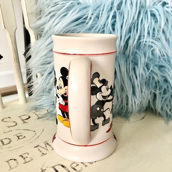 Disney, Mickey Mouse, Mug, Stein, Mickey Through The Years, Tankard, Beer Mug - Picture 7 of 12